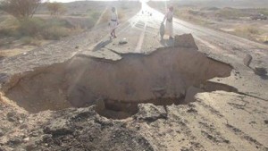 قصف-الطرق-والجسور-بمارب