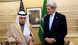 عادل الجبير وجون كيري