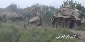 تدمير-وإحراق-آليات-عسكرية-سعودية-في-قرية-حامضةجيزان-ـ-01_-10_-2015م.mp4_snapshot_02.26_2015.10.05_17.51.42-660x330