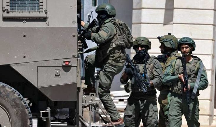 جيش الاحتلال يعتقل 6 فلسطينيين بحملة اقتحامات في الضفة
